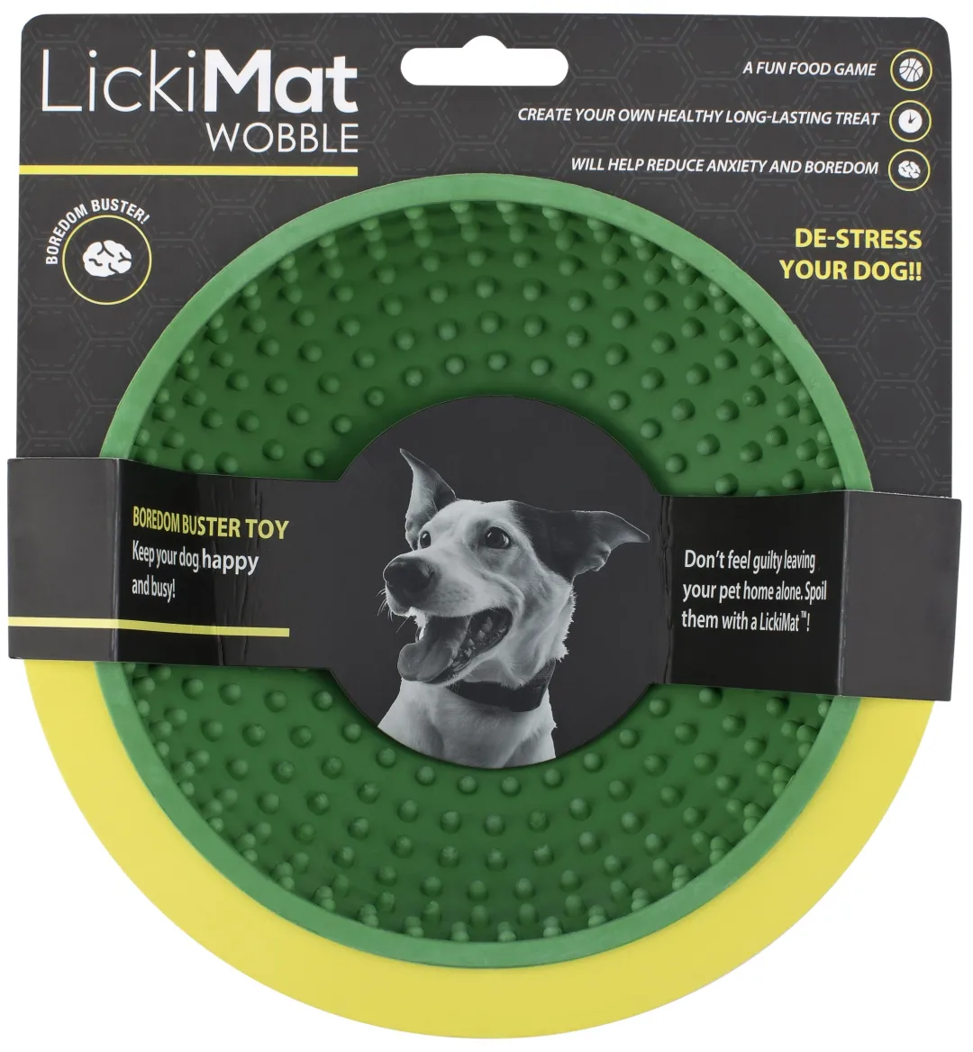 Best Wobble Grøn Ø 18 x 8 cm - aktiveringsskål til hunde Hundelegetøj Til Alle Hunde Leg Og Aktivering Året Rundt|Legetøj Til Hvalpe - Sjov Leg, Aktivering Og Tryghed Fra Første Dag