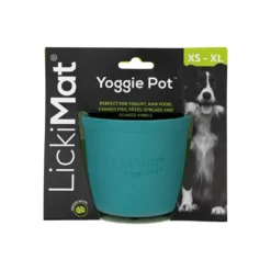 Discount Wobble Pot Turkis Ø 10 cm - slikkeskål til hunde Hundelegetøj Til Alle Hunde Leg Og Aktivering Året Rundt|Legetøj Til Hvalpe - Sjov Leg, Aktivering Og Tryghed Fra Første Dag