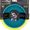 Sale Wobble Turkis Ø 18 x 8 cm - slowfeeder skål til hunde Hundelegetøj Til Alle Hunde Leg Og Aktivering Året Rundt|Legetøj Til Hvalpe - Sjov Leg, Aktivering Og Tryghed Fra Første Dag