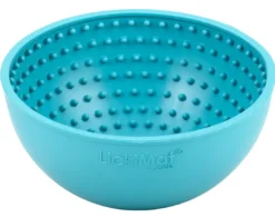 Sale Wobble Turkis Ø 18 x 8 cm - slowfeeder skål til hunde Hundelegetøj Til Alle Hunde Leg Og Aktivering Året Rundt|Legetøj Til Hvalpe - Sjov Leg, Aktivering Og Tryghed Fra Første Dag