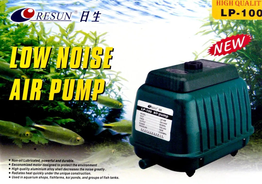 Clearance LP100 Luftpumpe 8400 l/t Havedamspumper Og -Dyser|Akvariefilter Og Pumpe