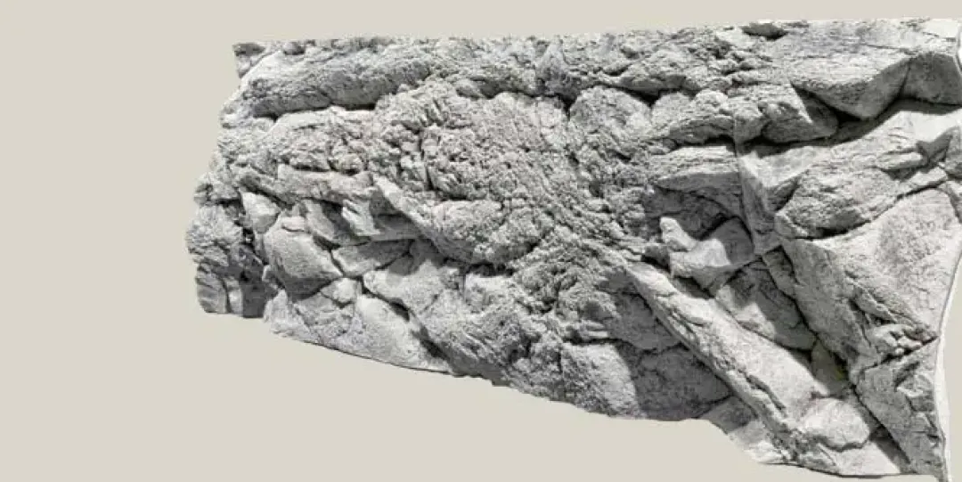 Sale Malawi Baggrund Hvid Kalksten 150 x 50 cm Akvariebaggrunde