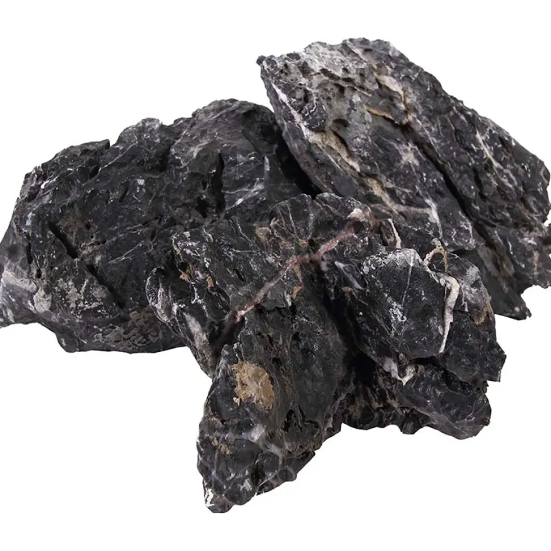 Mini Landskab Premium Dark 1 kg - Aquascaping sten i mørk nuance Aquascaping|Dekoration Til Terrarier