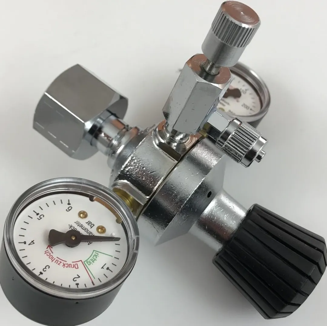 Outlet CO2 Manometer (CO2 Regulator) C02-Udstyr Til Akvarier