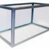Online sølv aluminiums akvarie 160 liter. Akvarier