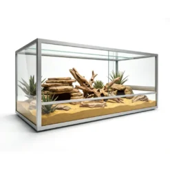 Outlet Sølv Ørken Terrarium 128 liter Terrarier Og Terrarielamper