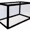 Sale Sort aluminiums akvarie 530 liter. Akvarier