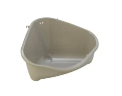 Hot Hjørnetoilet large Grå Tilbehør Til Gnavere & Kaniner