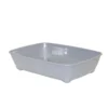 Online kattebakke 42 x 31 x 13 cm Grå Kattetoiletter Og Kattegrus|Killingetoilet Og Grus Til Killinger - Nem Renlighed Fra Start