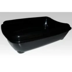 Outlet Sort Kattebakke 50 x 38 x 14 cm Kattetoiletter Og Kattegrus|Killingetoilet Og Grus Til Killinger - Nem Renlighed Fra Start