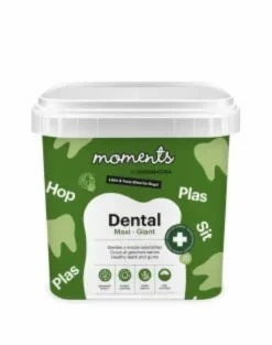 Best Moments Dental Maxi Gigant 500 g - tandrensende hundesnacks Snacks Til Hvalpe - Lækre Godbidder Til Træning Og Forkælelse|Hundeguf Og Tyggeben Til Hunde