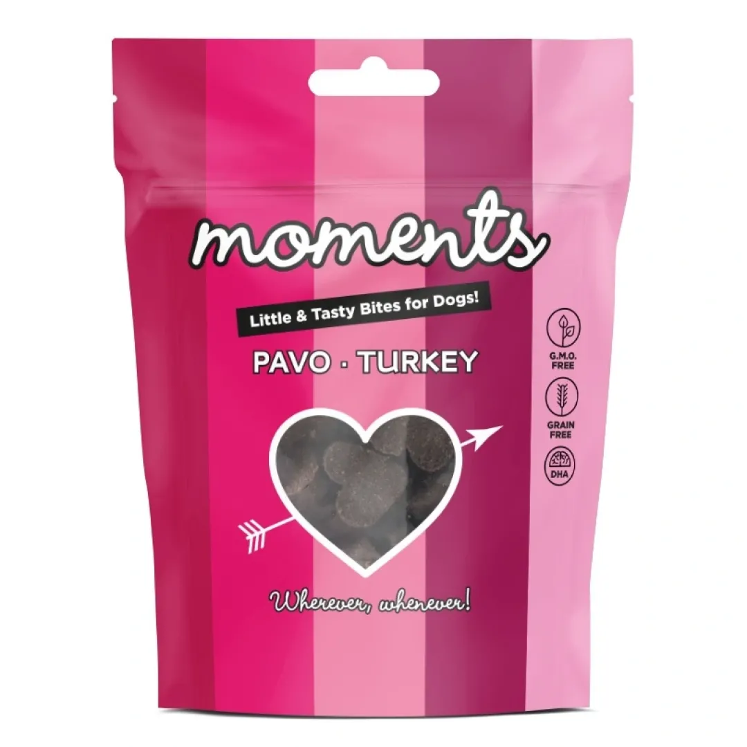 Hot Moments hundesnack Kalkun 60 g - naturlige hundegodbidder Hundeguf Og Tyggeben Til Hunde