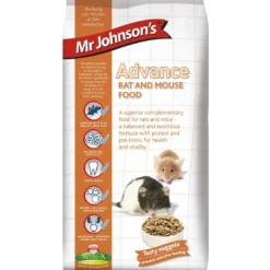 Discount Mr Johnson Advance Rotte- og Musefoder 750 g Foder & Snack Til Gnavere & Kanin