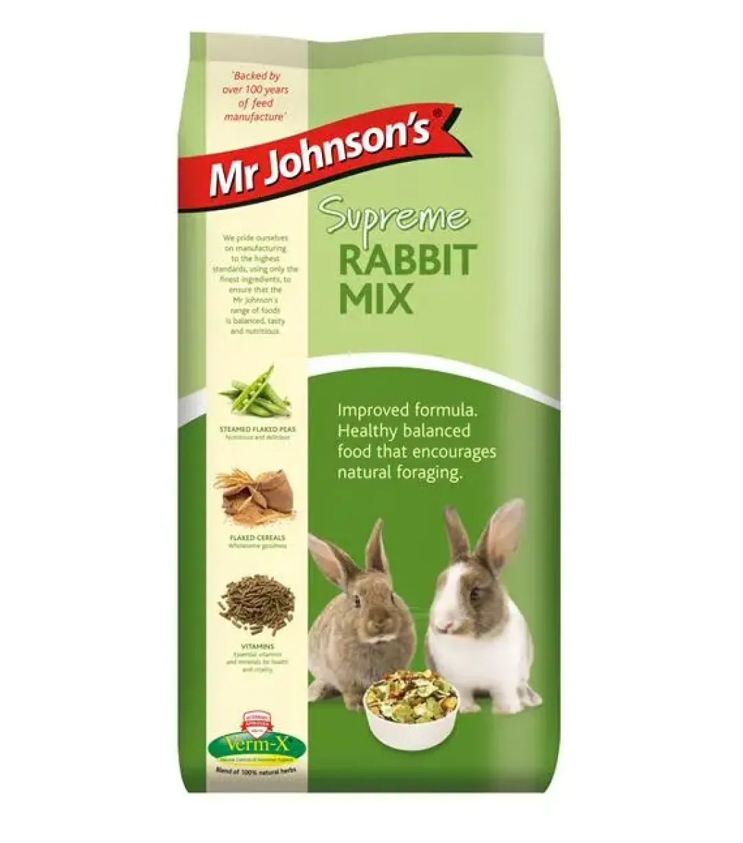 Outlet Mr Johnson Supreme Kaninfoder Mix 900 g Foder & Snack Til Gnavere & Kanin