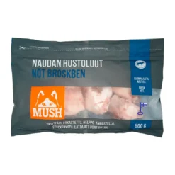 Hot Basic Okse Bruskben 800 g - Naturlige snacks til hunde Hundefoder