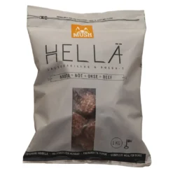 Clearance HELLÄ Okse 1 kg - Naturligt råfoder til din hund Hundefoder