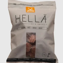 Discount HELLÄ Okse 3 kg - Naturligt råfoder til din hund Hundefoder