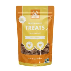 New Treat Kyllingehjerte 55 g - naturlige hundegodbidder Snacks Til Hvalpe - Lækre Godbidder Til Træning Og Forkælelse|Kattefoder & Snacks