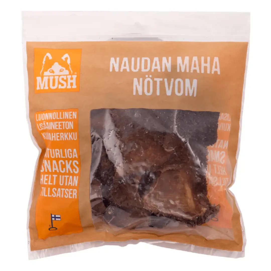 Hot VAINU Hundesnack Okse Kallun 180 g - naturlige tyggeben Snacks Til Hvalpe - Lækre Godbidder Til Træning Og Forkælelse|Hundeguf Og Tyggeben Til Hunde