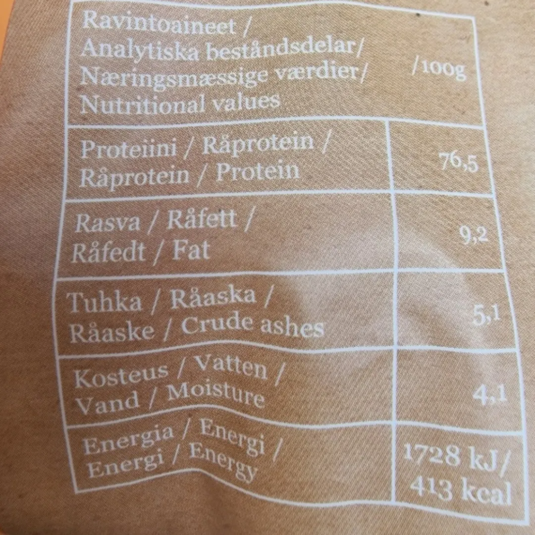 Hot VAINU Hundesnack Okselunge 140 g - naturlige træningssnacks Snacks Til Hvalpe - Lækre Godbidder Til Træning Og Forkælelse|Hundeguf Og Tyggeben Til Hunde