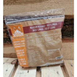 Hot VAINU Hundesnack Okselunge 140 g - naturlige træningssnacks Snacks Til Hvalpe - Lækre Godbidder Til Træning Og Forkælelse|Hundeguf Og Tyggeben Til Hunde