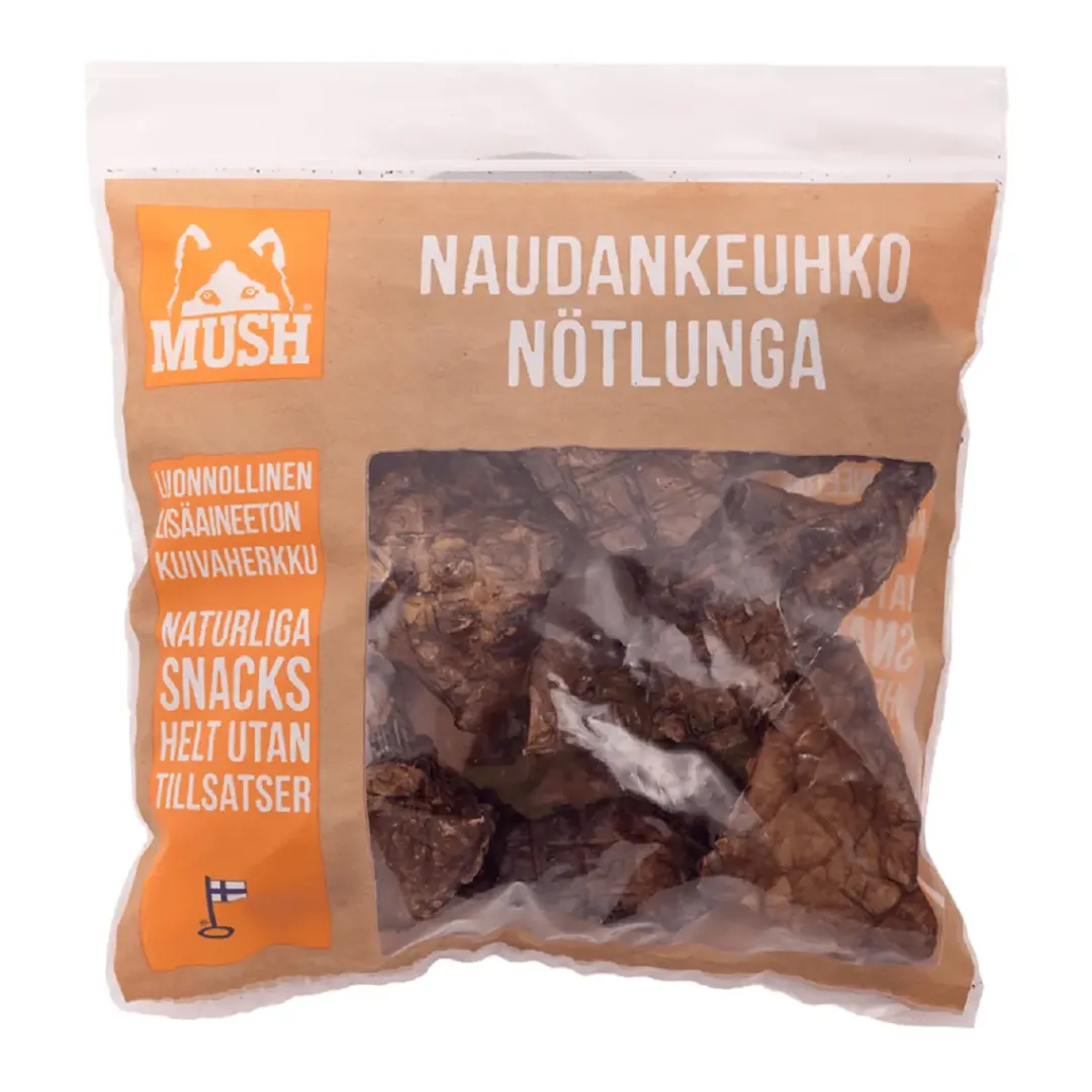 Hot VAINU Hundesnack Okselunge 140 g - naturlige træningssnacks Snacks Til Hvalpe - Lækre Godbidder Til Træning Og Forkælelse|Hundeguf Og Tyggeben Til Hunde