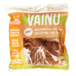 Clearance VAINU Hundesnack Okseluftrør 200 g - naturlige tyggeben til hunde Snacks Til Hvalpe - Lækre Godbidder Til Træning Og Forkælelse|Hundeguf Og Tyggeben Til Hunde
