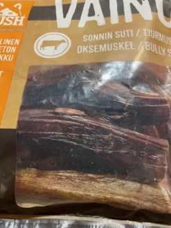 Discount VAINU Hundesnack Tyremuskel 250 g - naturlige tyggeben til hunde Hundeguf Og Tyggeben Til Hunde