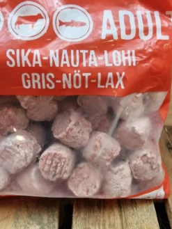 New Vaisto Gris Okse Laks XL Rød 3 kg - Naturligt BARF hund Hundefoder