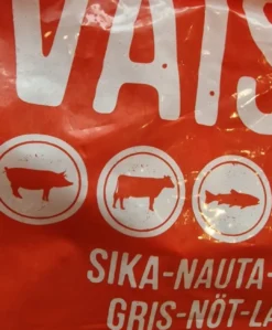New Vaisto Gris Okse Laks XL Rød 3 kg - Naturligt BARF hund Hundefoder