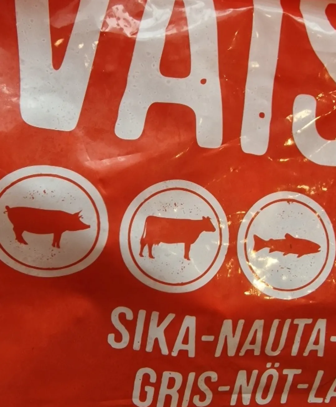 New Vaisto Gris Okse Laks XL Rød 3 kg - Naturligt BARF hund Hundefoder