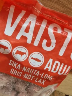 New Vaisto Gris Okse Laks XL Rød 3 kg - Naturligt BARF hund Hundefoder