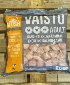 Sale Vaisto Grå Kalkun Kylling Lam 3 kg - BARF til hunde Hundefoder