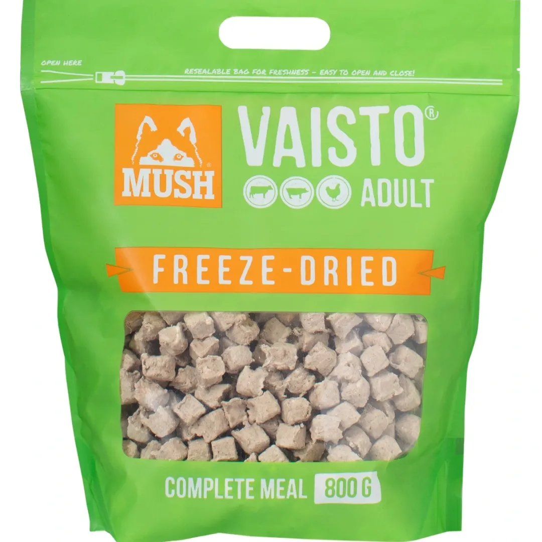 Discount Vaisto Grøn Frysetørret - Råfoder til Hund 800 g Hundefoder