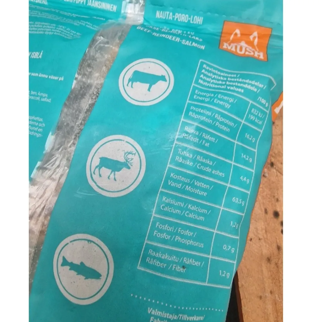 Sale Vaisto Puppy isblå okse rensdyr laks 800 g til hvalpe Hundefoder|Hvalpefoder - Sund Ernæring Til Hvalpe I Vækst