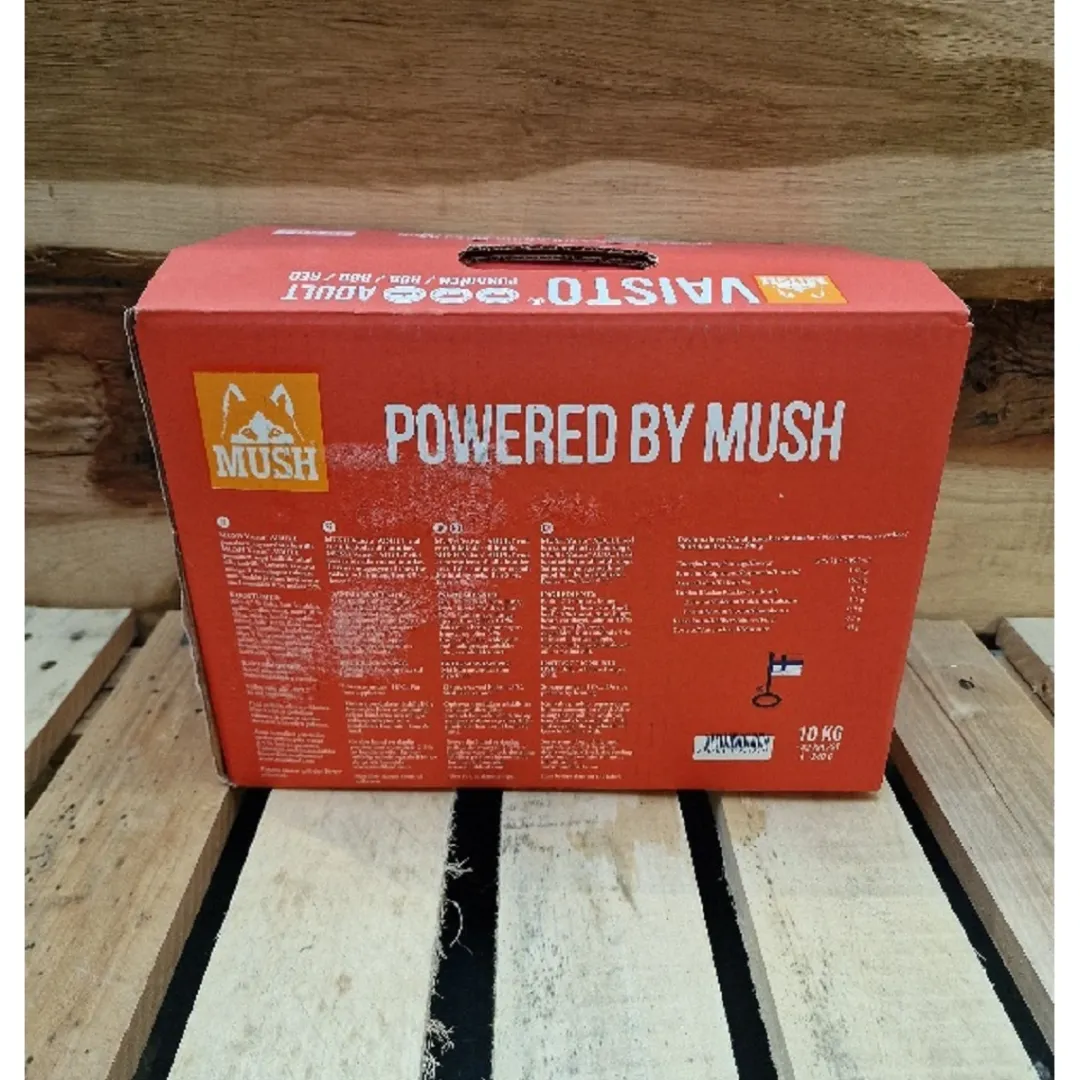 Sale Vaisto Rød Gris Okse Laks XL 10 kg - Naturligt BARF-foder til hunde Hundefoder