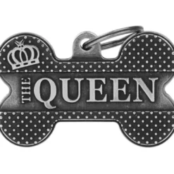 Sale Ben Bronx The Queen L Sølv Hundetegn Til Hvalpe - Sikkerhed Og Tryghed Hvis Hvalpen Løber Væk|Hundetegn Og Smykker Med Stil Og Sikkerhed