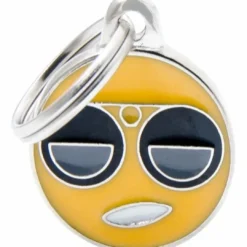 New Charm Emoticon Cool Hundetegn Til Hvalpe - Sikkerhed Og Tryghed Hvis Hvalpen Løber Væk|Hundetegn Og Smykker Med Stil Og Sikkerhed