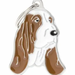 Hot Friends Basset hund Gammel Hundetegn Til Hvalpe - Sikkerhed Og Tryghed Hvis Hvalpen Løber Væk|Hundetegn Og Smykker Med Stil Og Sikkerhed