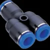 Hot Y-stykke (reduceret) 2 x 4/6 mm Tilbehør Til Terrarier