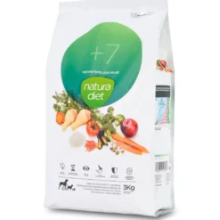 Natura Diet Hundefoder Senior +7 3 kg - naturligt tørfoder til ældre hunde Hundefoder|Tørfoder Til Hunde I Alle Størrelser Og Aldre