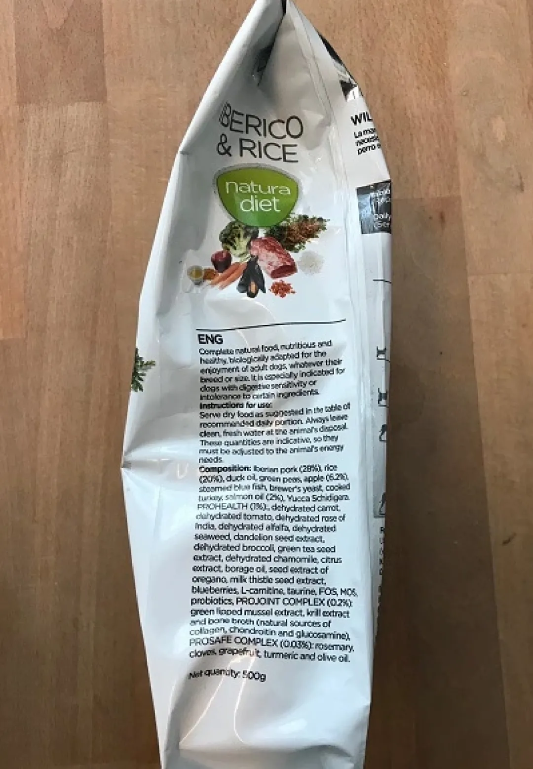 Sale Natura Diet Iberico og Ris Hundefoder 500 g - Naturligt og allergivenligt Hundefoder|Tørfoder Til Hunde I Alle Størrelser Og Aldre