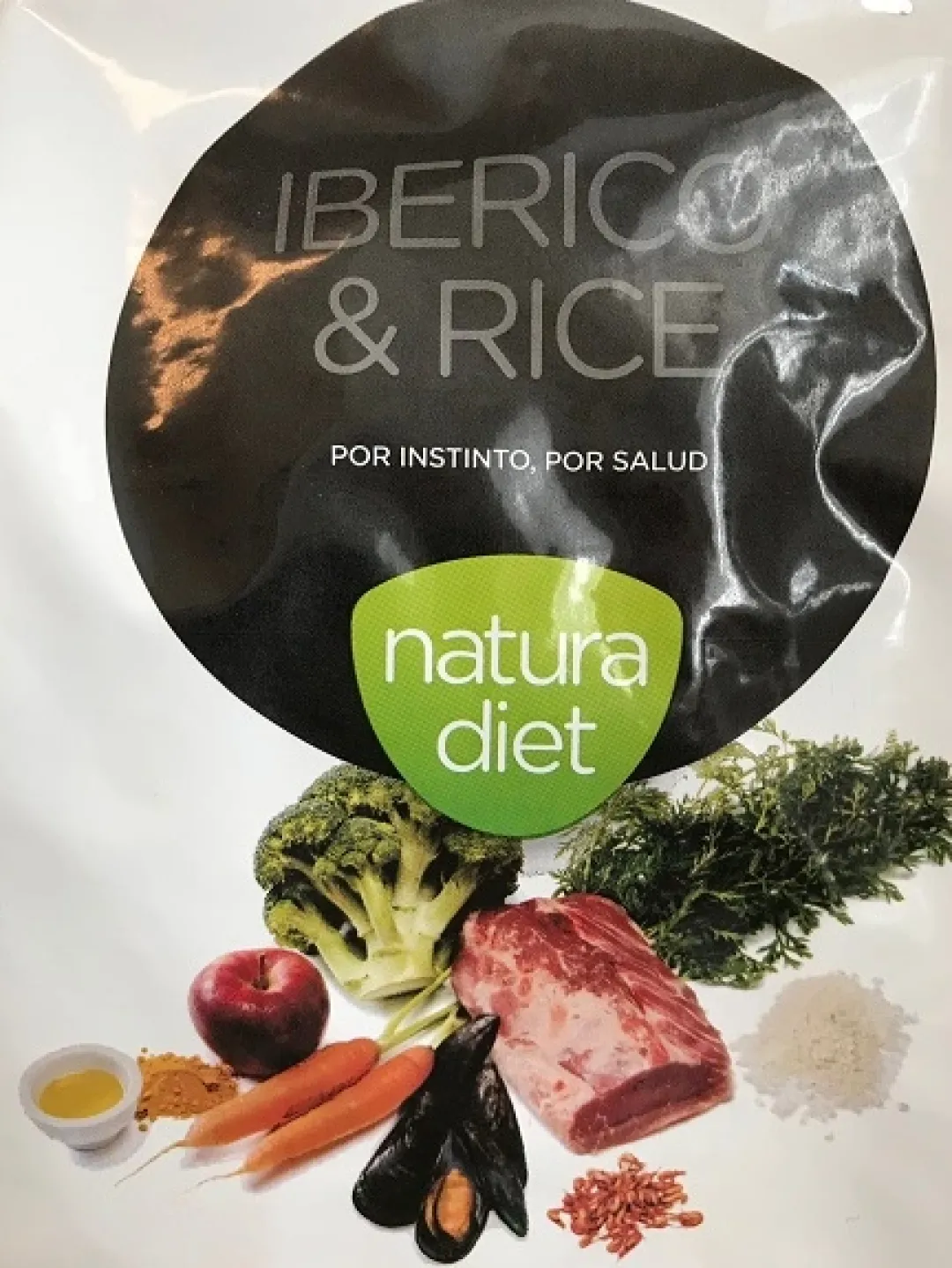 Sale Natura Diet Iberico og Ris Hundefoder 500 g - Naturligt og allergivenligt Hundefoder|Tørfoder Til Hunde I Alle Størrelser Og Aldre