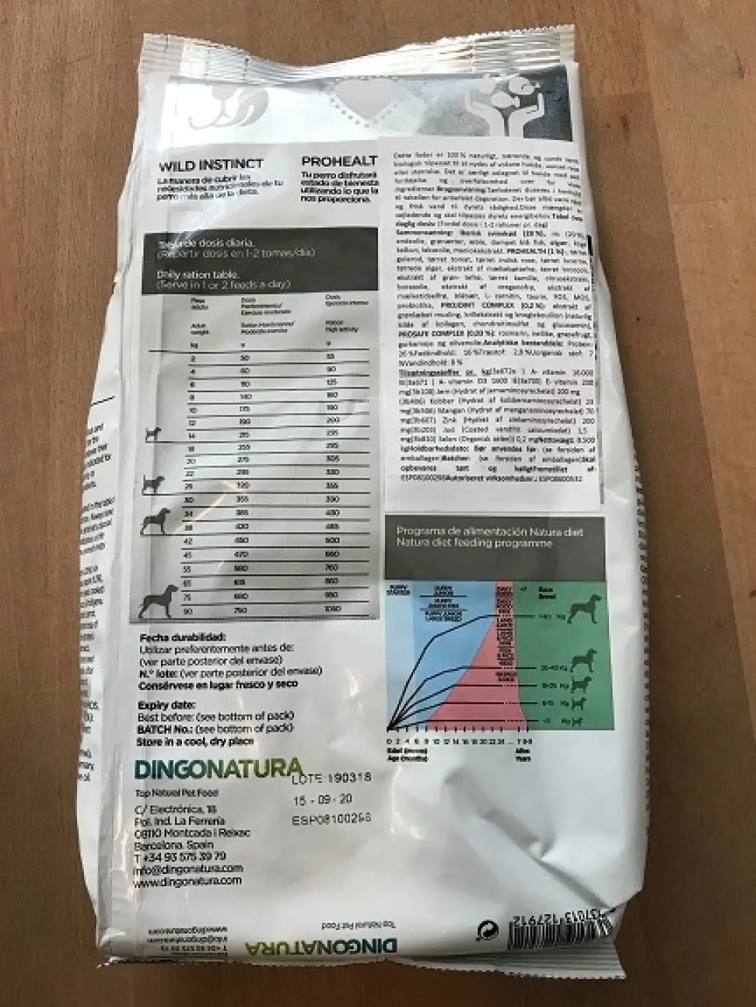 Sale Natura Diet Iberico og Ris Hundefoder 500 g - Naturligt og allergivenligt Hundefoder|Tørfoder Til Hunde I Alle Størrelser Og Aldre