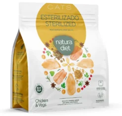 Best Natura Diet Kattefoder Adult Sterilised Kylling 400 g - til kastrerede katte Kattefoder & Snacks