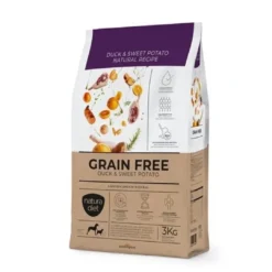 Outlet Natura Diet Kornfri And og sød kartoffel 3 kg - kornfrit tørfoder til hunde Hundefoder|Tørfoder Til Hunde I Alle Størrelser Og Aldre