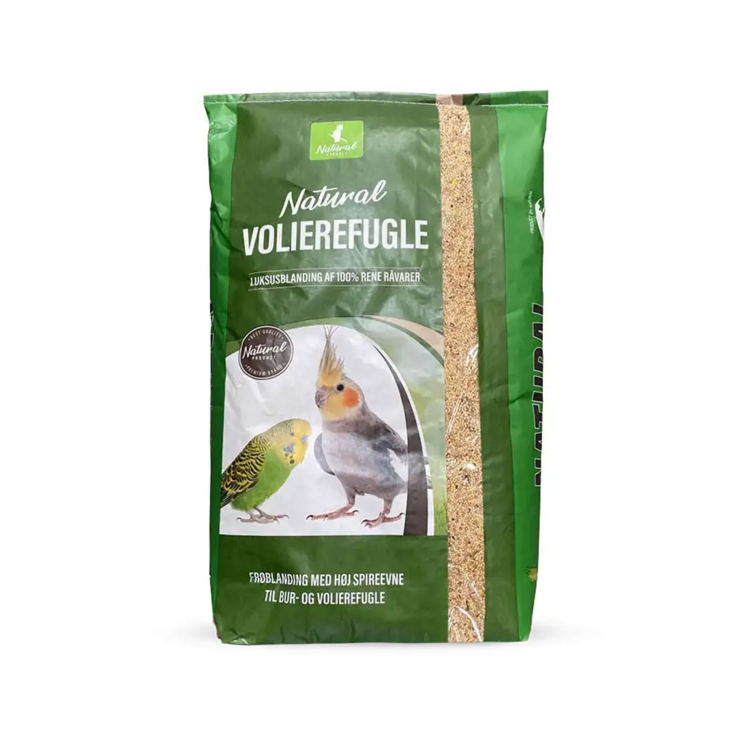 New Natural King Standard Undulatfoder 15 kg Fuglefoder