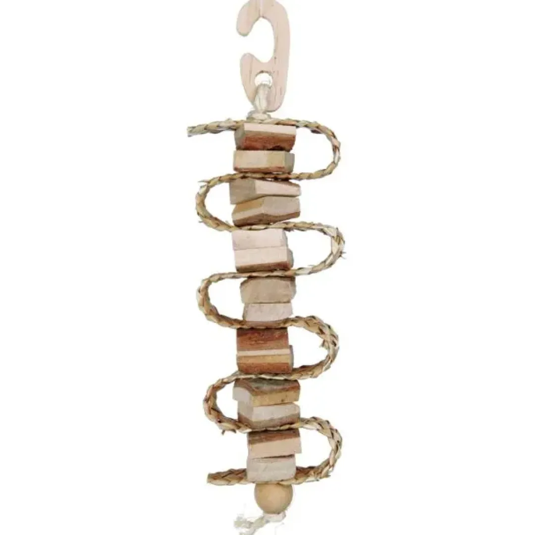 Discount Natural Living legetøj med halm 21 cm Fuglelegetøj