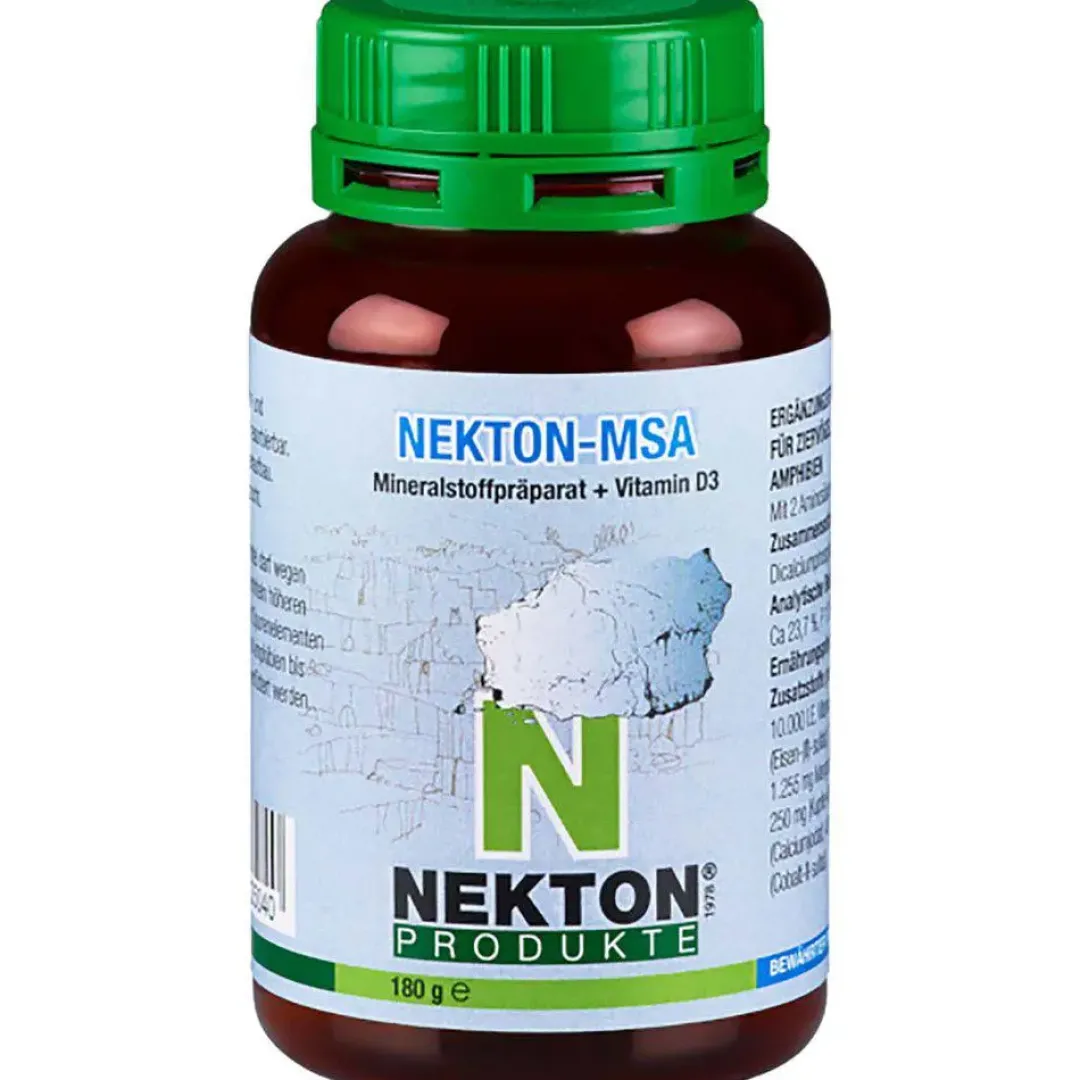 MSA mineral/D3 180 g Foder & Vitaminer Til Krybdyr