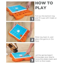 Best Dog Challenge Slider - aktivitetslegetøj til hunde niveau 3 Hundelegetøj Til Alle Hunde Leg Og Aktivering Året Rundt|Legetøj Til Hvalpe - Sjov Leg, Aktivering Og Tryghed Fra Første Dag